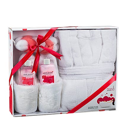 Pink Peony Spa Bath And Body Gift Set
